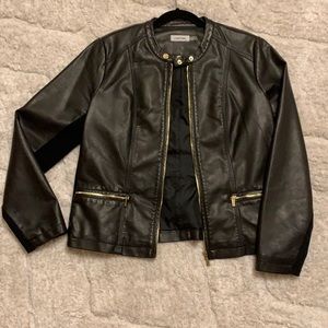 Calvin Klein Vegan (PU) Leather Jacket